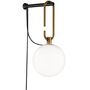 Artemide Artemide nh Wall Schwarz / Messing