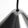 HAY Pendelleuchte Compass von Hay Brushed aluminium