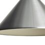 HAY Pendelleuchte Compass von Hay Brushed aluminium