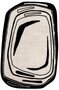 Toulemonde Bochart Fragment Rug - Noir et blanc