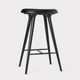 Mater High Stool 74 cm - Black stained oak