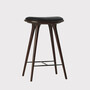 Mater High Stool 69 cm - Dark stained beechwood