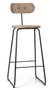 MATER EARTH STOOL BACKREST - COFFEE WASTE LIGHT