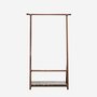 Woak Marshall Coat Rail - Walnut - Emperador