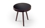 Woak Side Table Malin Glass-walnut