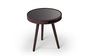 Woak Side Table Malin Glass-walnut