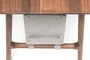 Woak Work Desk Malin-walnut