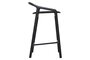 Woak Brioni Bar Stool-niedriger Barhocker - Beech Black