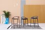 Woak Brioni Bar Stool-hoher Barhocker