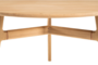 Woak Marshall Dining Table-Runder Esstisch - Oak