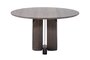 Woak Wherry round Dining Table-Runder Esstisch - Walnut