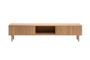 Solid by WhiteOak Groove-Lowboard - Oak