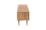 Solid by WhiteOak Groove-Lowboard - Oak