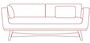 Red Edition Sofa 210