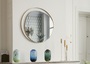 Red Edition Spiegel Ellipse Copper Pink Mirror Messing