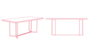 Red Edition Terrazzo Dining Table