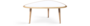 Red Edition Small 50’s Coffee Table -  White L06