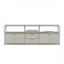 System 180 Fusion Sideboard-sandgrau