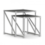 System 180 Cubes Beistelltisch-Set-graphit
