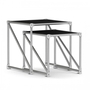 System 180 Cubes Beistelltisch-Set-schwarz