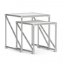 System 180 Cubes Beistelltisch-Set-weiss