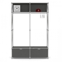System 180 Garderobe 2-graphit