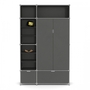 System 180 Garderobe 3-graphit
