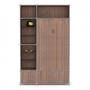 System 180 Garderobe 3-walnuss