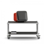 System 180 Pure Beistelltisch-graphit