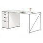 System 180 Office Schreibtisch Desktop - Weiss