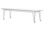System 180 Tisch Bridge L - Weiss