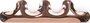 Zieta Kamm Coat Rack - 3 Copper