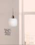 SP Light Diva Sospensione 1 Vetro B