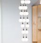 SP Light Diva Sospensione 18 Vetro R