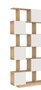 RADIS REGAL BOXY SMALL- Medium Oak, Türen Weiss Cpl