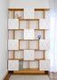 RADIS REGAL ROMB MEDIUM-  Light Oak - Türen Weiss CPL