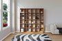 RADIS REGAL GRID- 6X6- Eiche Furniert