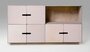 RADIS SIDEBOARD PIX 2X4, 6 TÜREN- Pebble Grey