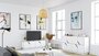 RADIS SIDEBOARD MAZE- 2X4-  WEISS LAMINIERTES SPERRHOLZ