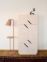 RADIS SIDEBOARD MAZE- 4X2-   WEISS OSMO