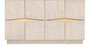 RADIS SIDEBOARD LOXI-2X4- KIESELGRAU, HELLE EICHE