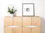 RADIS SIDEBOARD LOXI 4X4-16 TÜREN-  LIGHT OAK, WEISSER OSMO
