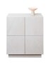 SIDEBOARD ROMB 2X2- 4 TÜREN- GRAU FORESCOLOR