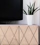 SIDEBOARD ROMB 4X2 8 TÜREN-  PEBBLE GREY