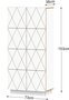SIDEBOARD ROMB 4X2 8 TÜREN
