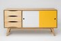 RADIS ANRICHTE SOSIXTIES 2 - GELB WEISS