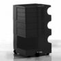 B Line Boby Rollcontainer - schwarz/6 Schubkästen