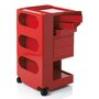 B Line Boby Rollcontainer - rot/5 Schubkästen