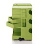 B Line Boby Rollcontainer -limettengrün/5 Schubkästen
