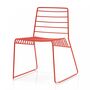 B Line Park Stuhl - tiefes orange